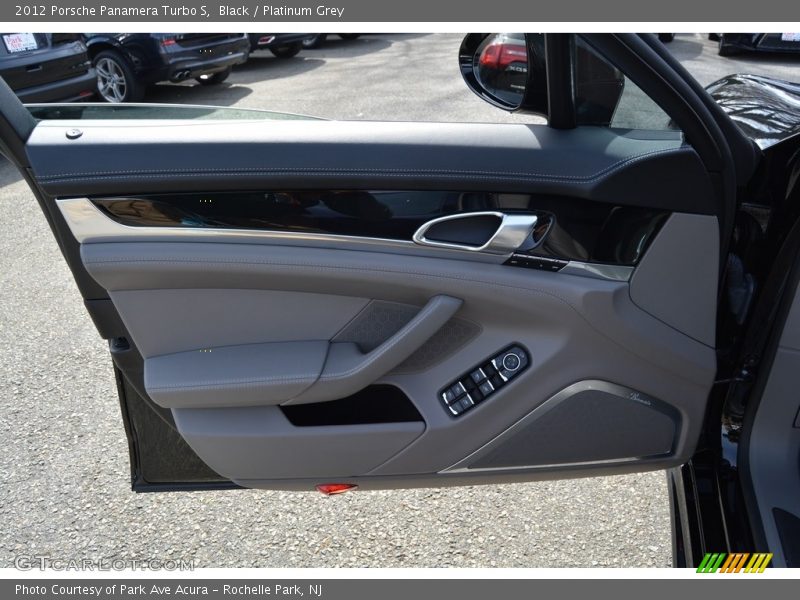 Black / Platinum Grey 2012 Porsche Panamera Turbo S