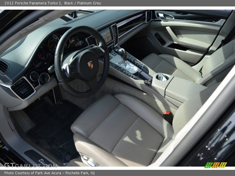 Black / Platinum Grey 2012 Porsche Panamera Turbo S