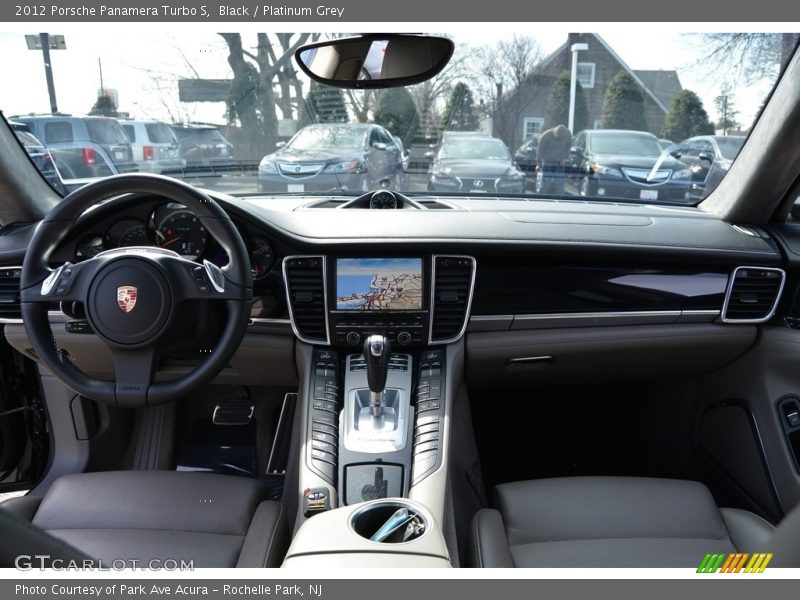 Black / Platinum Grey 2012 Porsche Panamera Turbo S