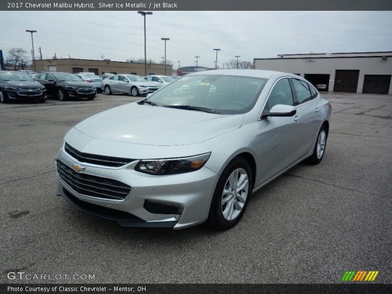 Silver Ice Metallic / Jet Black 2017 Chevrolet Malibu Hybrid