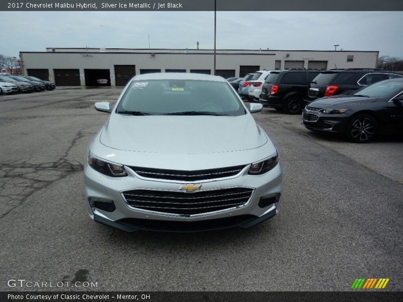 Silver Ice Metallic / Jet Black 2017 Chevrolet Malibu Hybrid