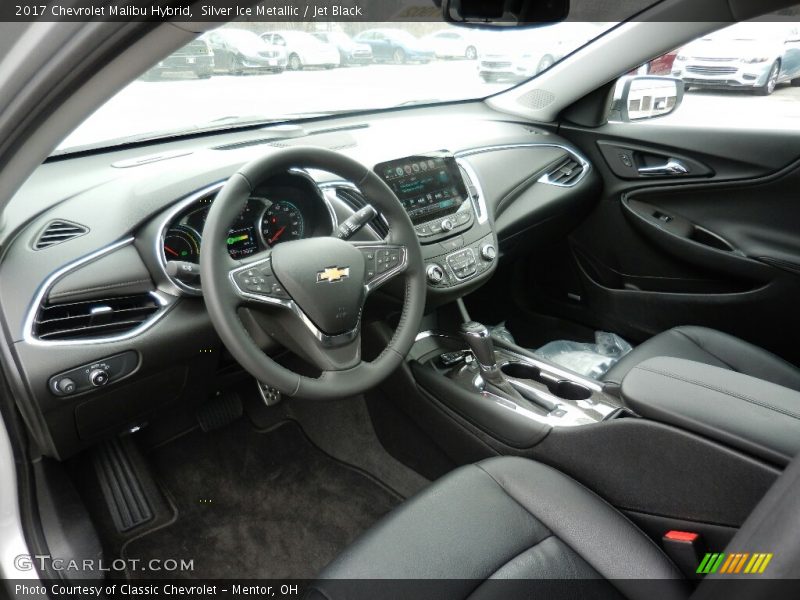 Silver Ice Metallic / Jet Black 2017 Chevrolet Malibu Hybrid