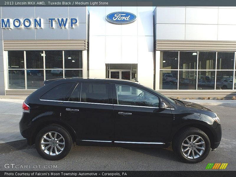 Tuxedo Black / Medium Light Stone 2013 Lincoln MKX AWD