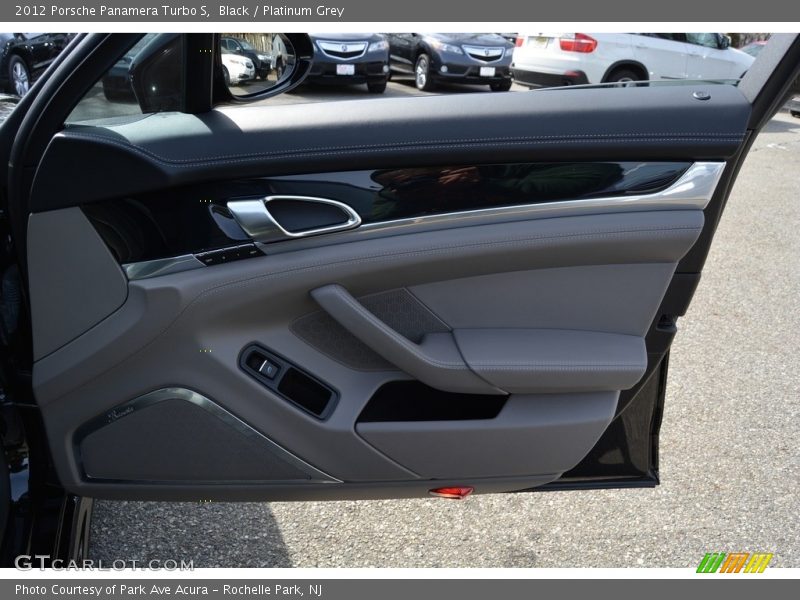 Black / Platinum Grey 2012 Porsche Panamera Turbo S