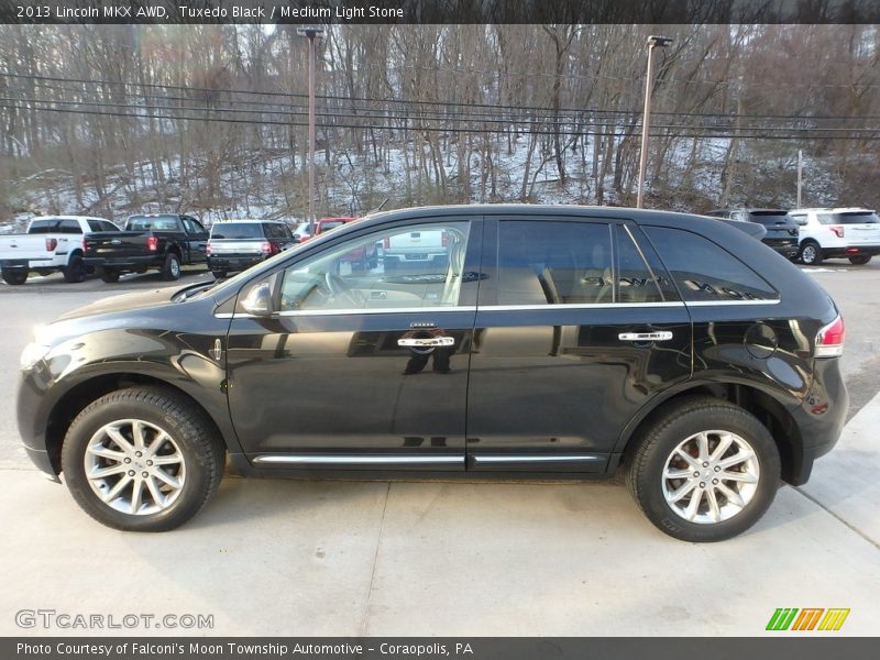 Tuxedo Black / Medium Light Stone 2013 Lincoln MKX AWD