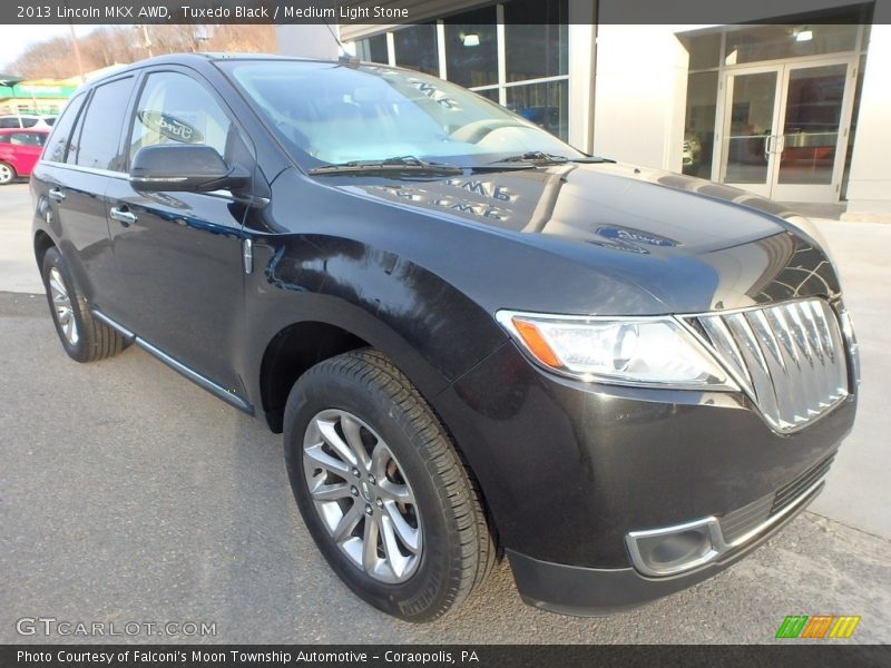 Tuxedo Black / Medium Light Stone 2013 Lincoln MKX AWD