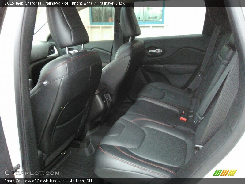Bright White / Trailhawk Black 2015 Jeep Cherokee Trailhawk 4x4