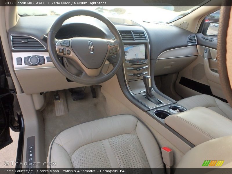 Tuxedo Black / Medium Light Stone 2013 Lincoln MKX AWD