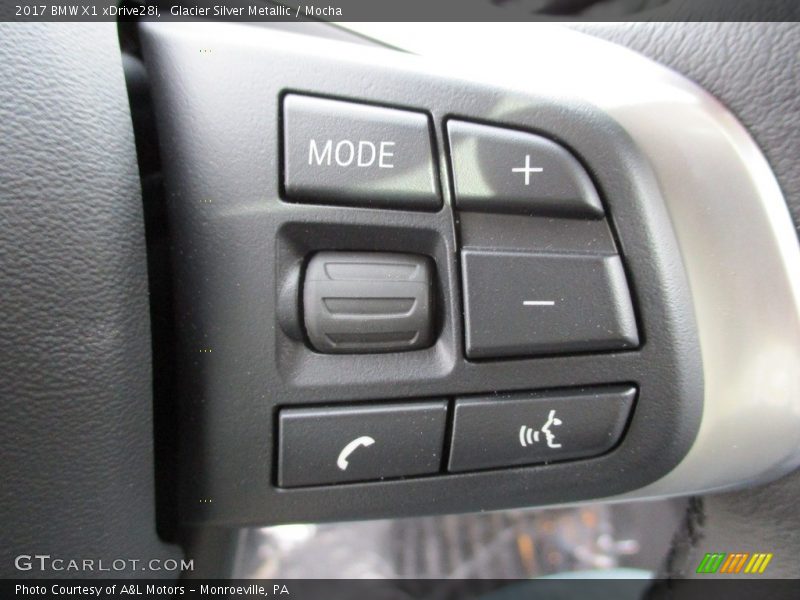 Controls of 2017 X1 xDrive28i