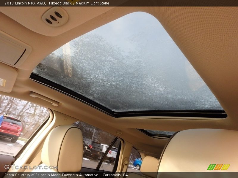 Tuxedo Black / Medium Light Stone 2013 Lincoln MKX AWD