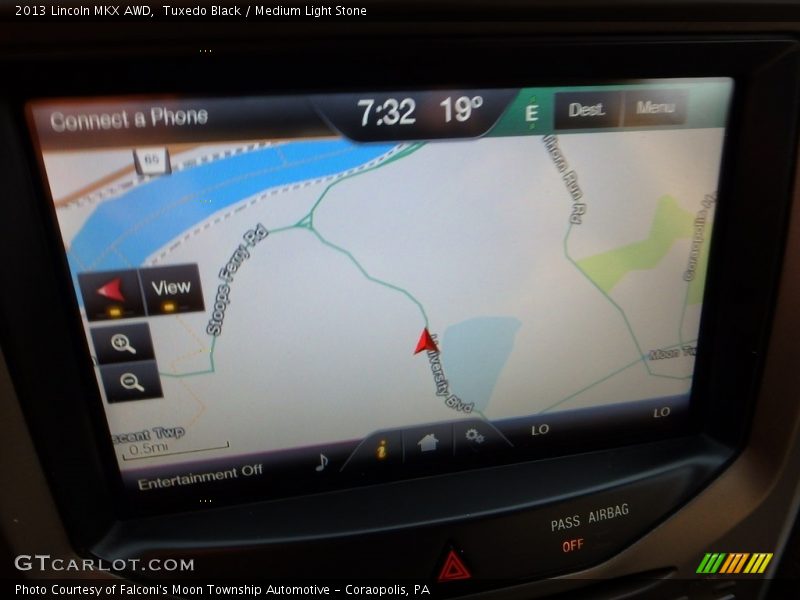 Tuxedo Black / Medium Light Stone 2013 Lincoln MKX AWD