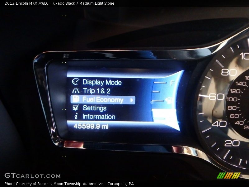 Tuxedo Black / Medium Light Stone 2013 Lincoln MKX AWD