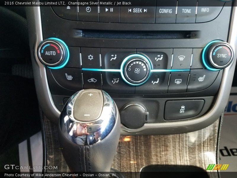 Champagne Silver Metallic / Jet Black 2016 Chevrolet Malibu Limited LTZ