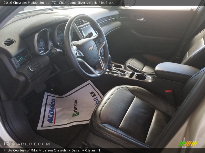 Champagne Silver Metallic / Jet Black 2016 Chevrolet Malibu Limited LTZ