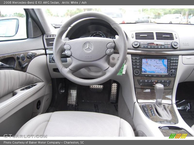 Arctic White / Ash 2008 Mercedes-Benz E 63 AMG Sedan