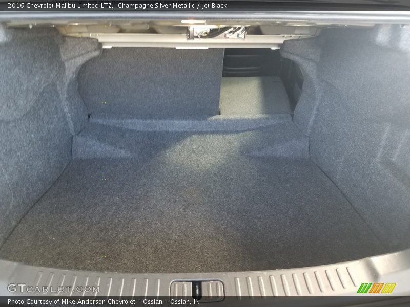 Champagne Silver Metallic / Jet Black 2016 Chevrolet Malibu Limited LTZ