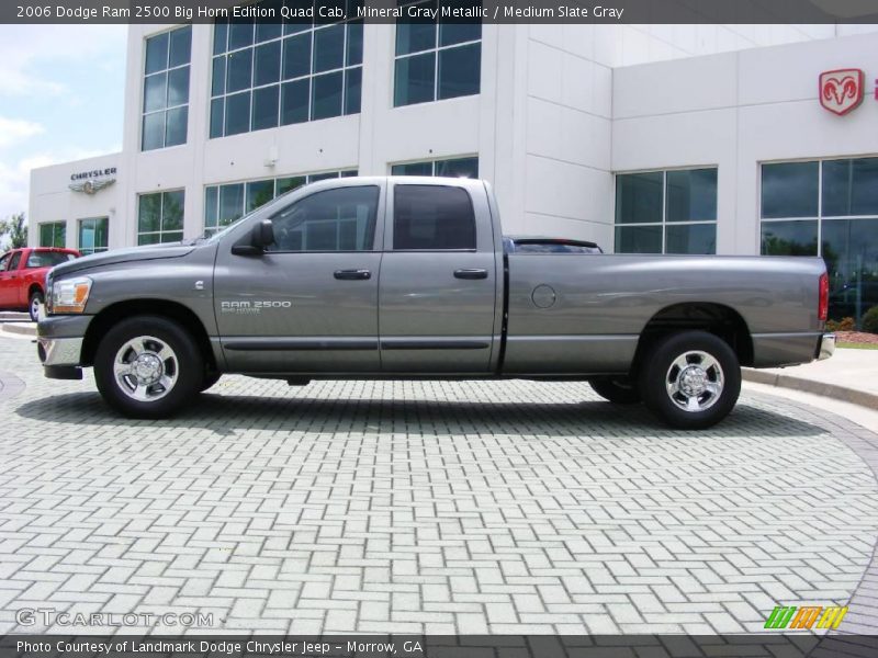 Mineral Gray Metallic / Medium Slate Gray 2006 Dodge Ram 2500 Big Horn Edition Quad Cab