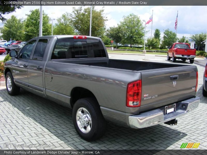 Mineral Gray Metallic / Medium Slate Gray 2006 Dodge Ram 2500 Big Horn Edition Quad Cab