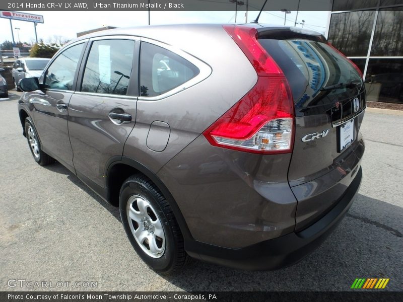 Urban Titanium Metallic / Black 2014 Honda CR-V LX AWD