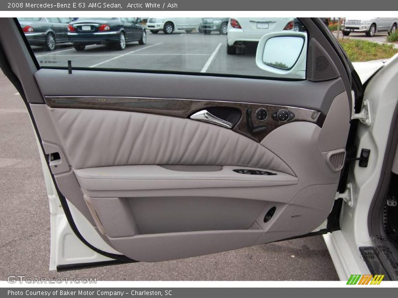 Arctic White / Ash 2008 Mercedes-Benz E 63 AMG Sedan