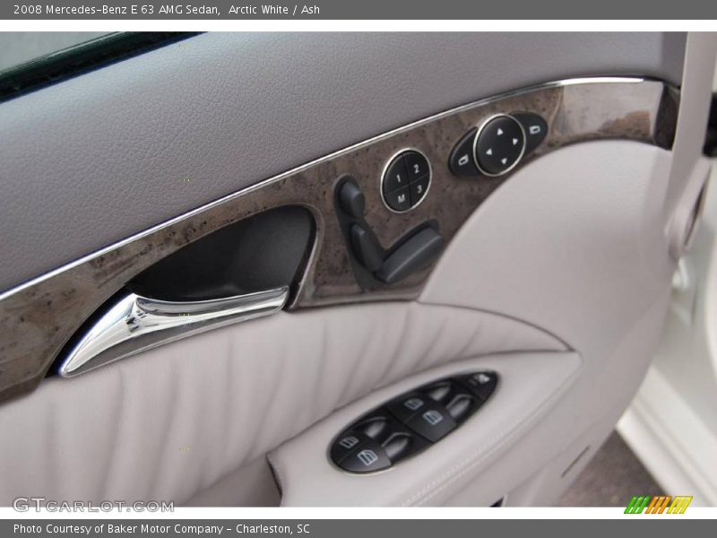 Arctic White / Ash 2008 Mercedes-Benz E 63 AMG Sedan