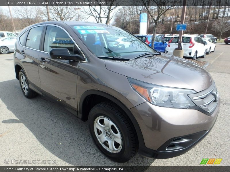 Urban Titanium Metallic / Black 2014 Honda CR-V LX AWD