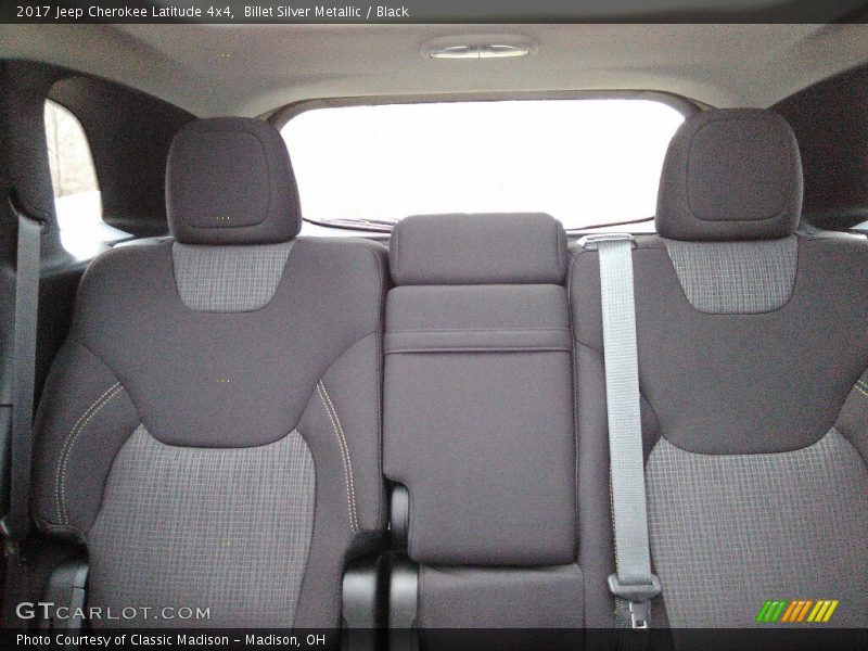 Billet Silver Metallic / Black 2017 Jeep Cherokee Latitude 4x4