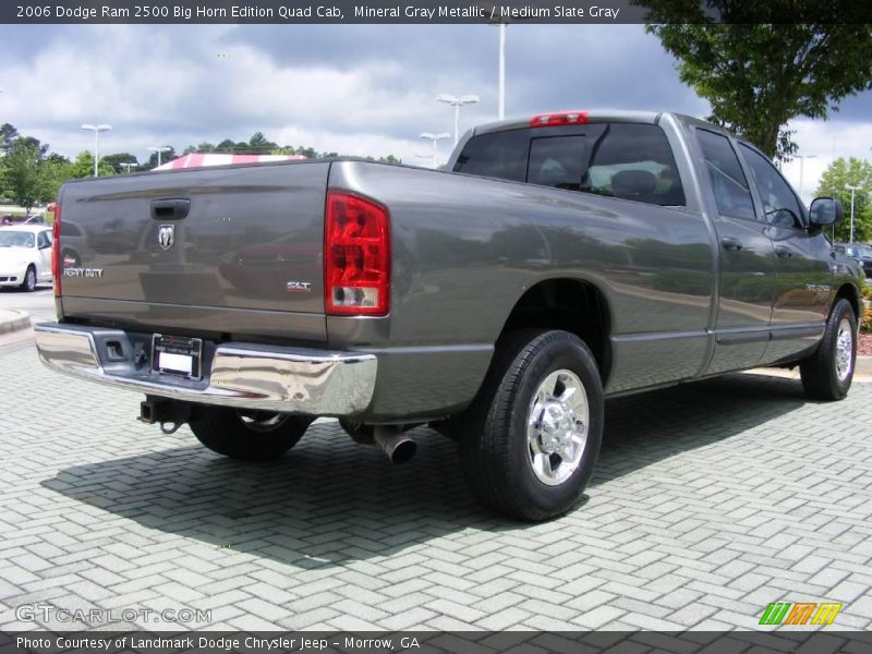 Mineral Gray Metallic / Medium Slate Gray 2006 Dodge Ram 2500 Big Horn Edition Quad Cab