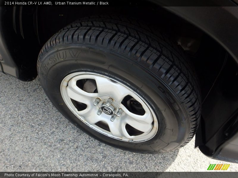 Urban Titanium Metallic / Black 2014 Honda CR-V LX AWD