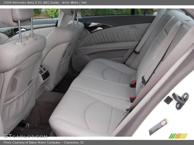 Arctic White / Ash 2008 Mercedes-Benz E 63 AMG Sedan