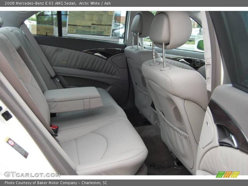 Arctic White / Ash 2008 Mercedes-Benz E 63 AMG Sedan