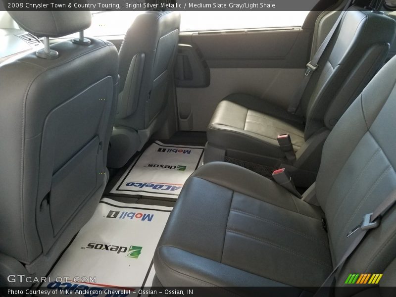 Bright Silver Metallic / Medium Slate Gray/Light Shale 2008 Chrysler Town & Country Touring