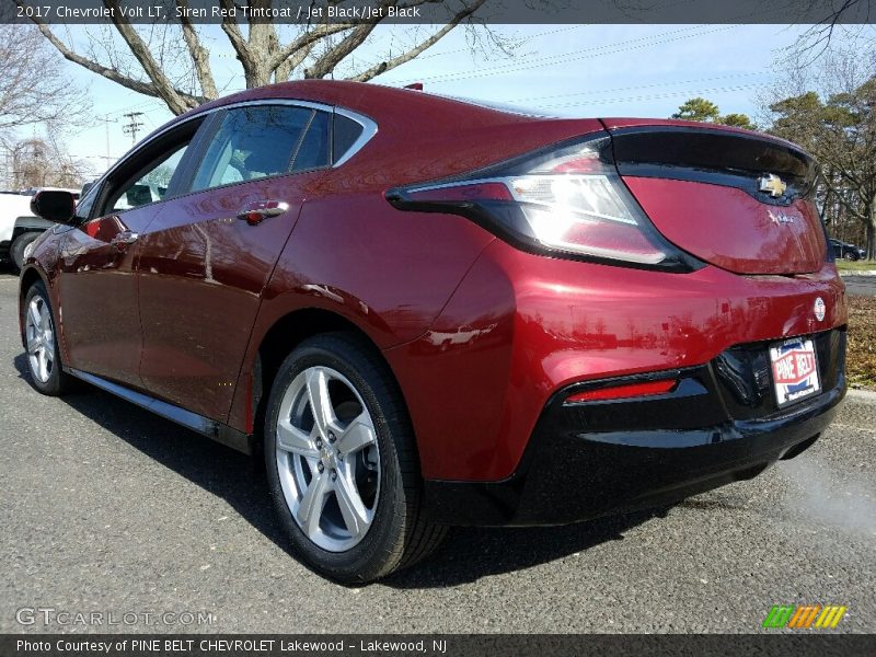 Siren Red Tintcoat / Jet Black/Jet Black 2017 Chevrolet Volt LT