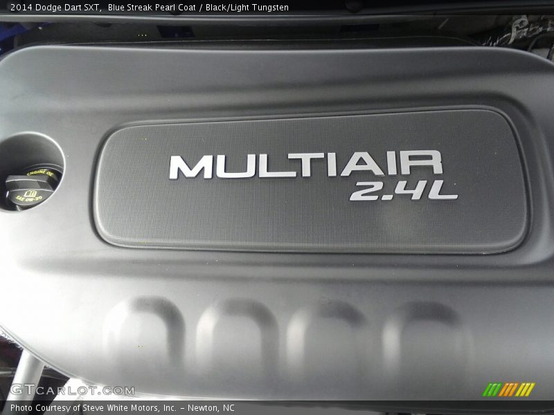 Blue Streak Pearl Coat / Black/Light Tungsten 2014 Dodge Dart SXT