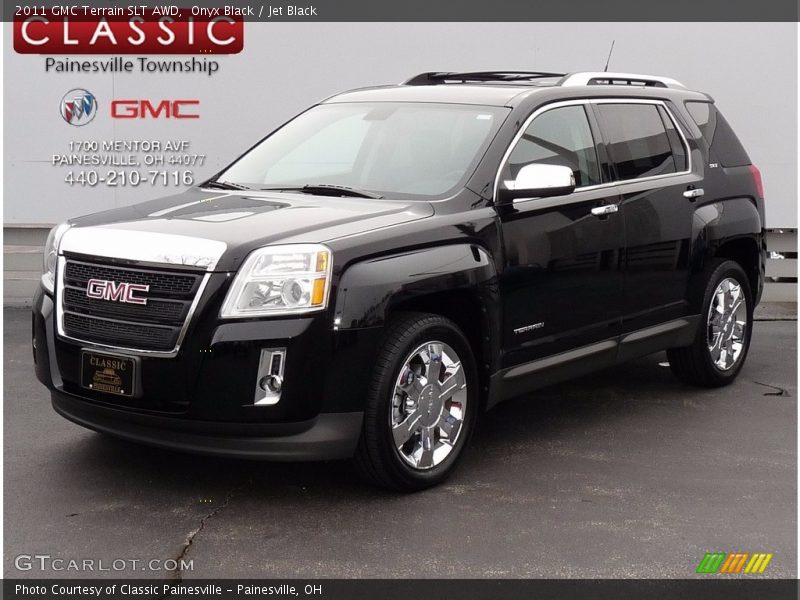 Onyx Black / Jet Black 2011 GMC Terrain SLT AWD