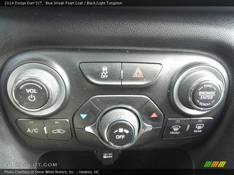 Blue Streak Pearl Coat / Black/Light Tungsten 2014 Dodge Dart SXT