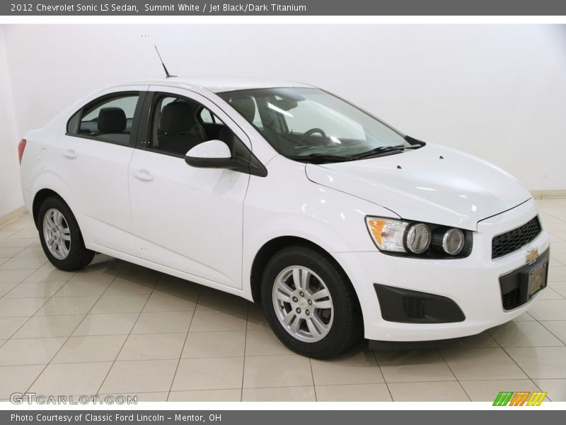 Front 3/4 View of 2012 Sonic LS Sedan