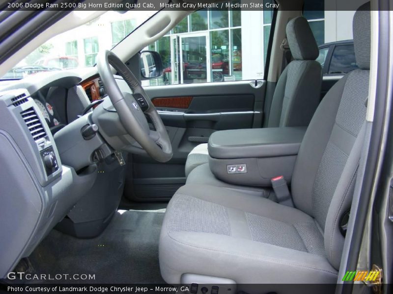 Mineral Gray Metallic / Medium Slate Gray 2006 Dodge Ram 2500 Big Horn Edition Quad Cab