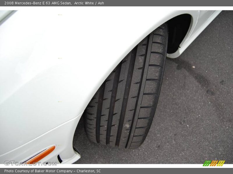 Arctic White / Ash 2008 Mercedes-Benz E 63 AMG Sedan