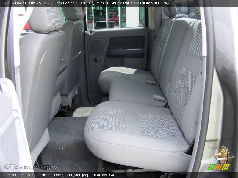 Mineral Gray Metallic / Medium Slate Gray 2006 Dodge Ram 2500 Big Horn Edition Quad Cab