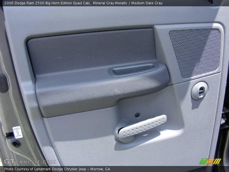 Mineral Gray Metallic / Medium Slate Gray 2006 Dodge Ram 2500 Big Horn Edition Quad Cab