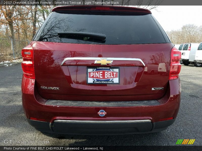 Siren Red Tintcoat / Light Titanium/Jet Black 2017 Chevrolet Equinox Premier