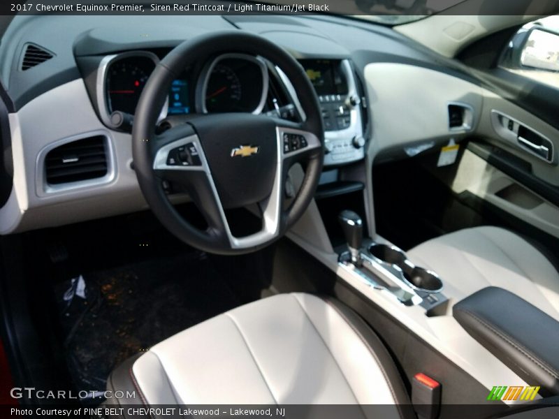 Siren Red Tintcoat / Light Titanium/Jet Black 2017 Chevrolet Equinox Premier