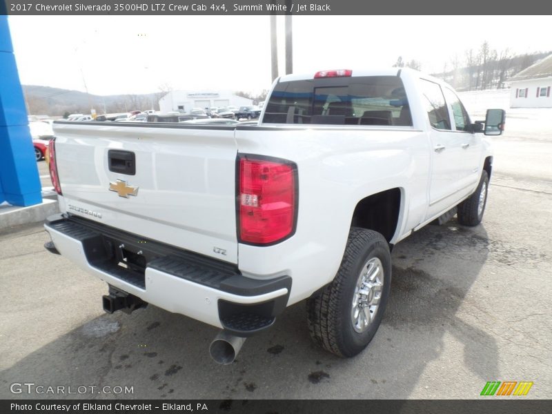 Summit White / Jet Black 2017 Chevrolet Silverado 3500HD LTZ Crew Cab 4x4