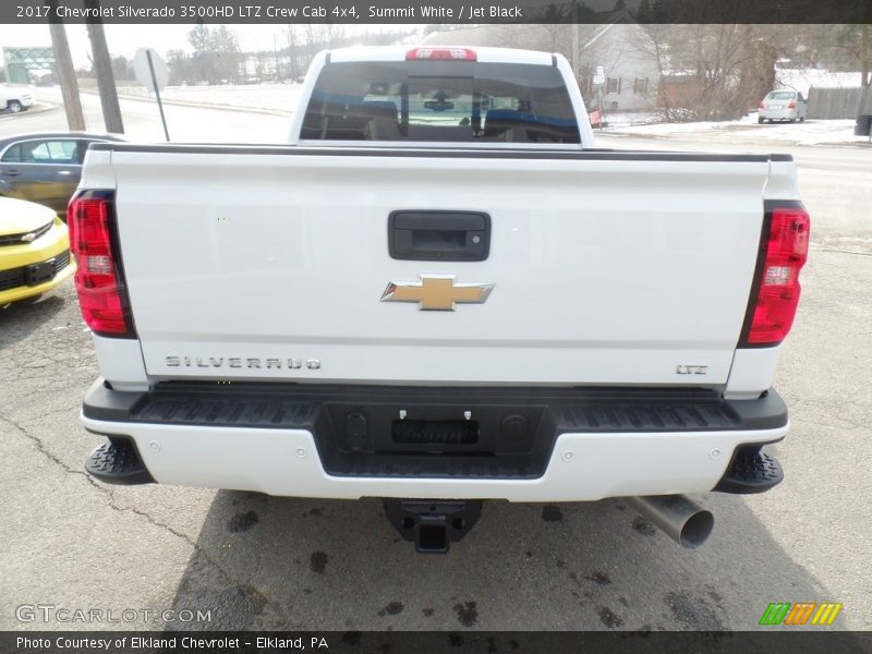 Summit White / Jet Black 2017 Chevrolet Silverado 3500HD LTZ Crew Cab 4x4