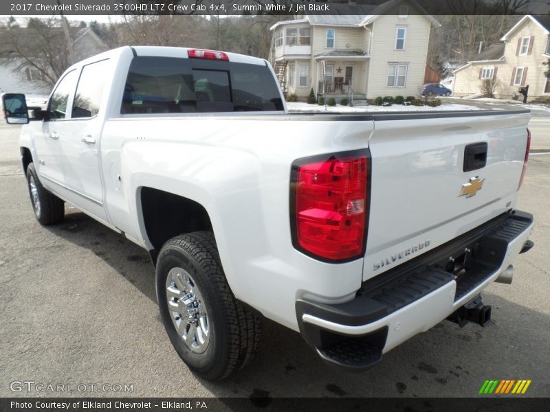 Summit White / Jet Black 2017 Chevrolet Silverado 3500HD LTZ Crew Cab 4x4