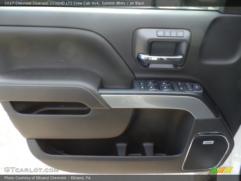 Summit White / Jet Black 2017 Chevrolet Silverado 3500HD LTZ Crew Cab 4x4