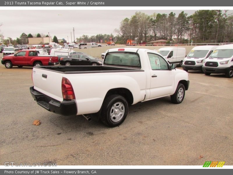 Super White / Graphite 2013 Toyota Tacoma Regular Cab