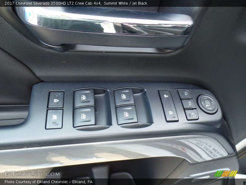 Summit White / Jet Black 2017 Chevrolet Silverado 3500HD LTZ Crew Cab 4x4