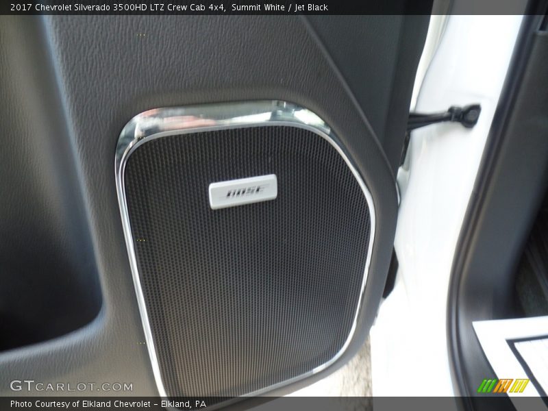 Summit White / Jet Black 2017 Chevrolet Silverado 3500HD LTZ Crew Cab 4x4